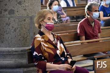 Eucaristía presidida por el obispo José Mazuelos y concierto de la Banda Municipal de Música por la festividad del Santo Cristo de Telde/Francisco Javier Santana.
